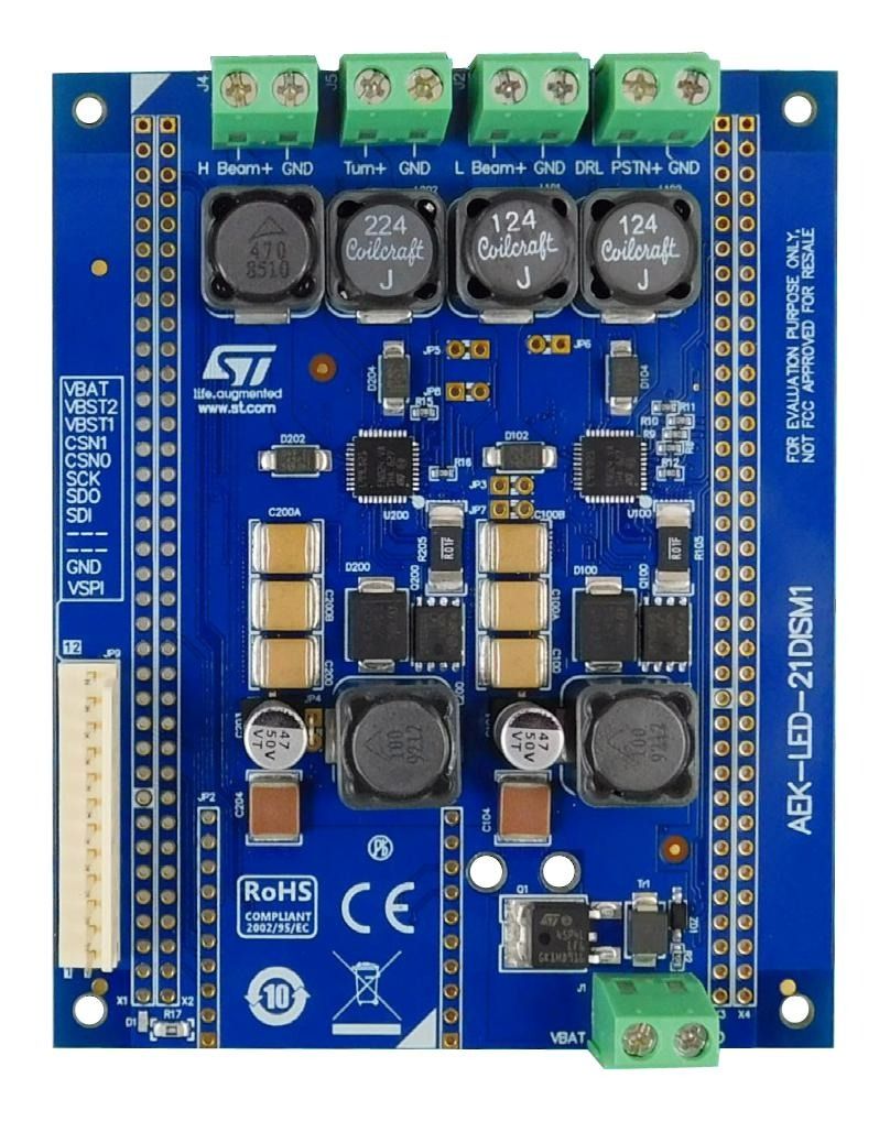 Digitally Controlled LED Driver Board for Automotive Lighting Applications