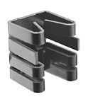 Heat Sink Passive TO-220/TO-262 Clip 26.8°C/W Black Anodized