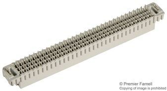 Conn DIN 41612 RCP 96 POS 2.54mm Solder ST Thru-Hole