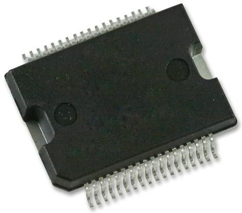 Audio Amp Speaker 4-CH Stereo 72W Class-AB 36-Pin PowerSO T/R