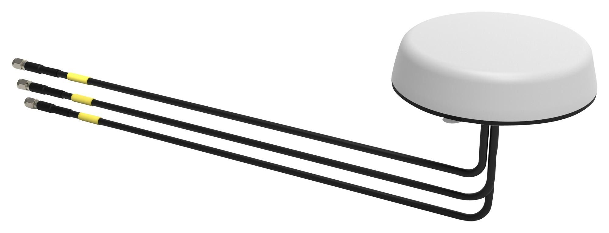 Ceiling Mount Antenna MIMO 3x3 Reverse Polarity SMA Plug White