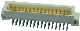 Conn DIN 41612 RCP 32 POS 2.54mm Solder RA Thru-Hole