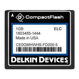 CompactFlash, ELC, 1GB, SLC, Ind Temp, UDMA 4, Fixed, DMA Enabled
