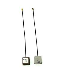 Antenna, Active GNSS, 1575.42GHz, 1560GHz, 1602GHz, LNA 15dB, RHCP, Ceramic Patch, 13x13x8.15mm, with 1.13 coax cable, Satellite Navigation Active Antenna, GPS, GLONASS, Galileo, BeiDou, Tracking, Positioning