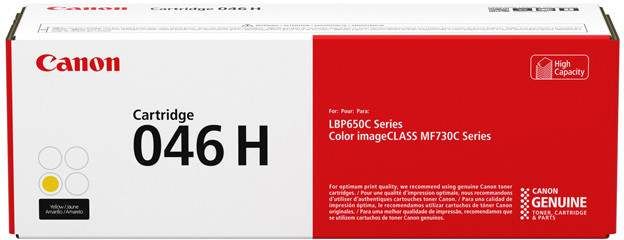 Картридж Canon 046H Y (1251C002) Жёлтый для LBP 653Cdw