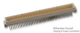 Conn DIN 41612 PL 120 POS 2.54mm Solder RA Thru-Hole