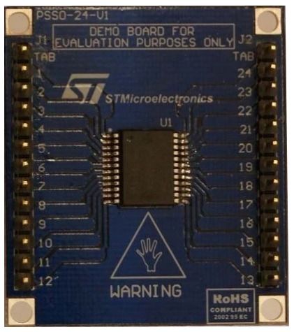 Evaluation Board Provides You An Easy Way To Connect Surface Mounted Vipower Drivers Into Your Existing Prototype Circuitry