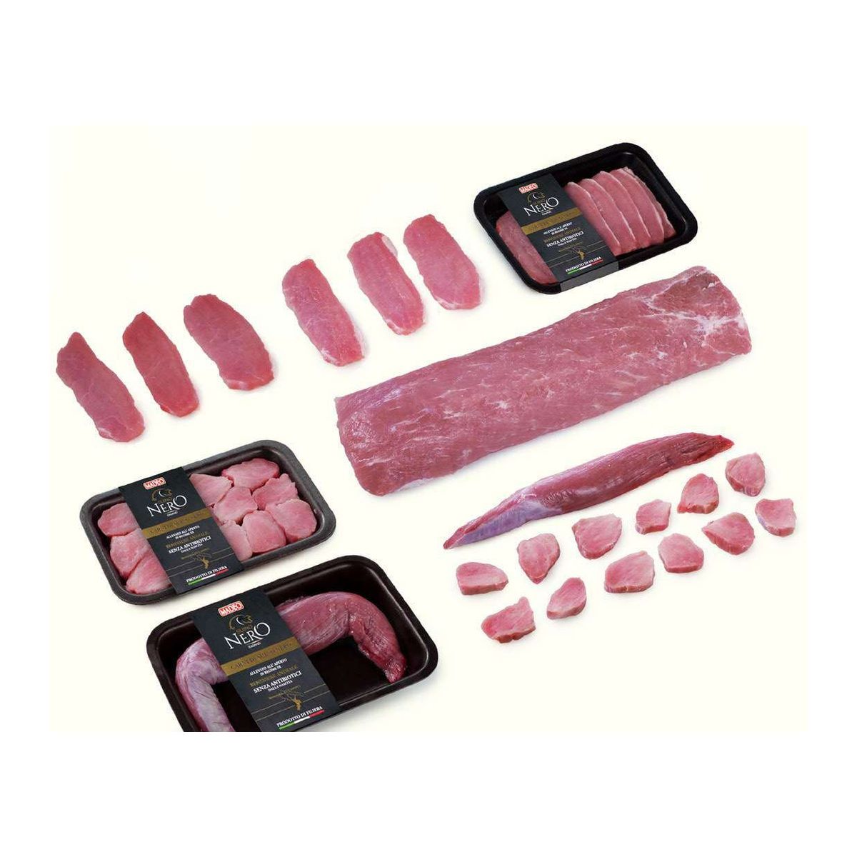 Fresh Calabrian Black Pig Meat Madeo