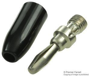 Conn Banana PL 1 POS ST Cable Mount 1 Port