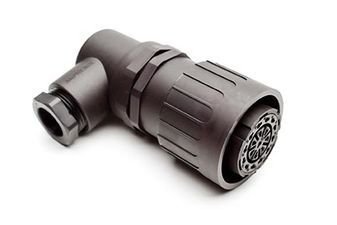 Conn Circular F 20 POS Crimp RA Cable Mount 20 Terminal 1 Port