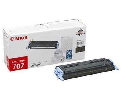 Картридж 707Bk (9424A004) для Canon LBP5000/5100 черный