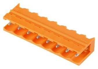 Conn Shrouded Header HDR 8 POS 5.08mm Solder RA Thru-Hole Box