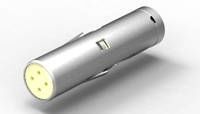 Connector Accessories Insert F 4POS Polybutylene Terephthalate Gray Loose Piece