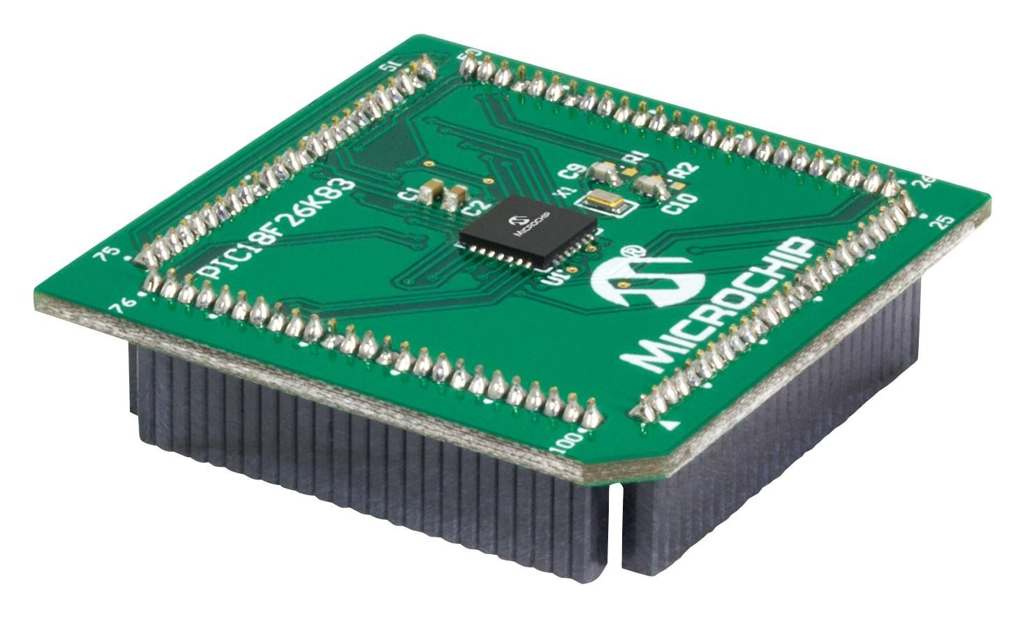 PIC18F26K83 Plug-In Module for ADM00716 Automotive Networking Development Board
