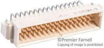 Conn DIN 41612 M 48 POS 2.54mm Solder RA Thru-Hole