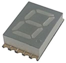 Displays Segmented Module 1DIGIT 8LED Yellow 10-Pin SMD T/R