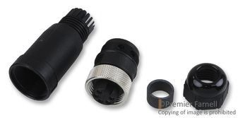 Conn Circular F 5 POS Crimp ST Cable Mount 5 Terminal 1 Port