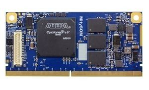 SOM Module Dual Core 800MHz 32MB NOR 1GB RAM 3.3V 314-Pin Card Edge Connector
