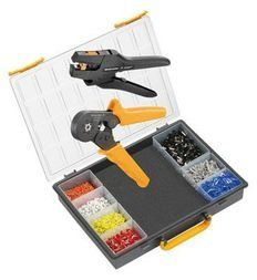 Crimp Set For Cutting, Stripping And Crimping Of Wire-End Ferrules
