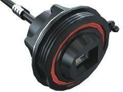 SCRUS PANEL MOUNT SEALED USB CABLE