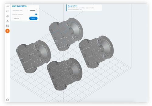 Программное обеспечение для 3D-принтера для моделирования, PreForm, 3DHUB Belarus