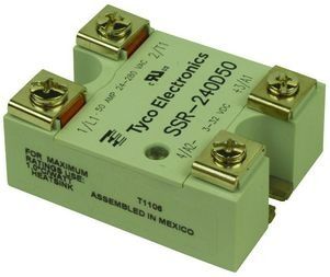 Relay SSR 15mA 32V DC-IN 50A 280V AC-OUT 4-Pin Hockey puck