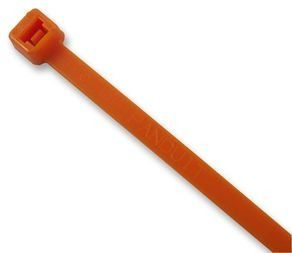 Cable Accessories Locking Cable Tie Nylon 6/6 Orange