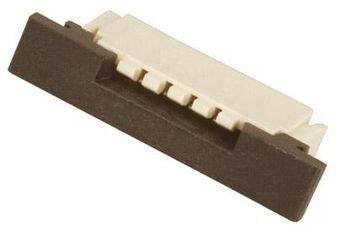 Conn FPC Connector SKT 9 POS 1mm Solder RA SMD T/R