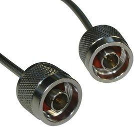 Cable Assembly Conformable 0.254m Type N to Type N PL-PL Solder-Solder Bag