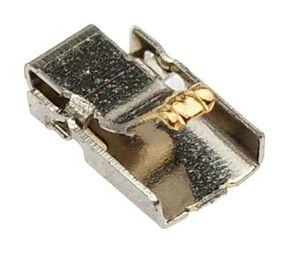 Connector Accessories Spring Finger Stainless Steel Gold Over Nickel SMD Embossed T/R