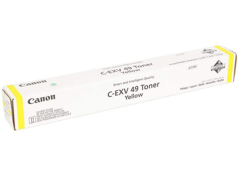 Тонер-туба C-EXV49Y (8527B002) для Canon iдля iR Advance C3320/3325/3330 yellow, ресурс 19000