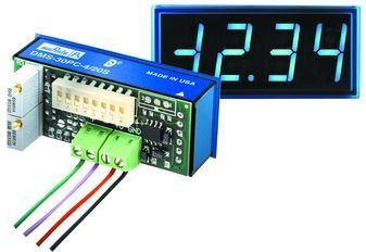 Panel Meter LED 14.2mm 4mA to 20mA 3.5DIGIT Panel Mount