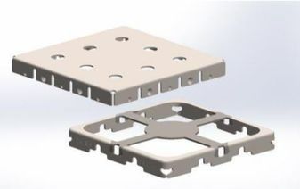 STANDARD TWO-PIECE BOARD LEVEL SHIELD FR