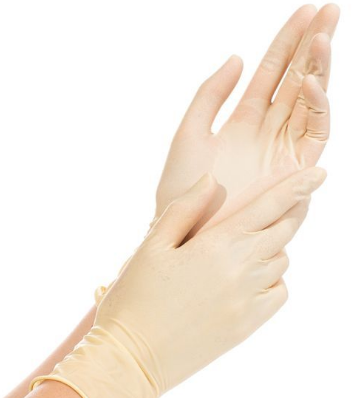 Перчатки DentaMAX-S 2-хлорирования смотровые латексные, стерильные неанатомические, неопудренные, текстурные, желтые, L (8-9), 240 пар, Ардейл-Импэкс