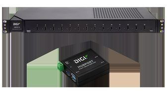 Hubport/7c - 7-port switched USB 2.0 hub (Worldwide)