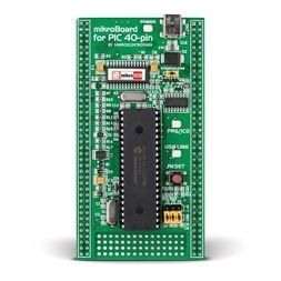 mikroBoard for PIC 40-pin with PIC18F4520
