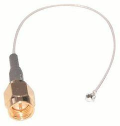 Cable Assembly Double Shielded 0.2m UMCC to SMA M-F T/R