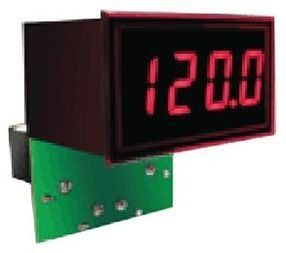 AC Voltmeter LED 9.4mm 0VAC to 300VAC 3.5DIGIT Panel Mount