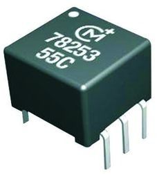 Pulse Transformer 1:2.14 4000VDC 0.5Ohm Prim. DCR 8pF 22Vus Through Hole