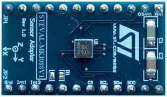 LIS33DE Adapter Board For Standard DIL 24 Socket