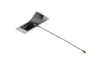 GNSS Flexible Antenna Module Linear 1558MHz to 1610MHz Adhesive Mount 0.05m Long Cable