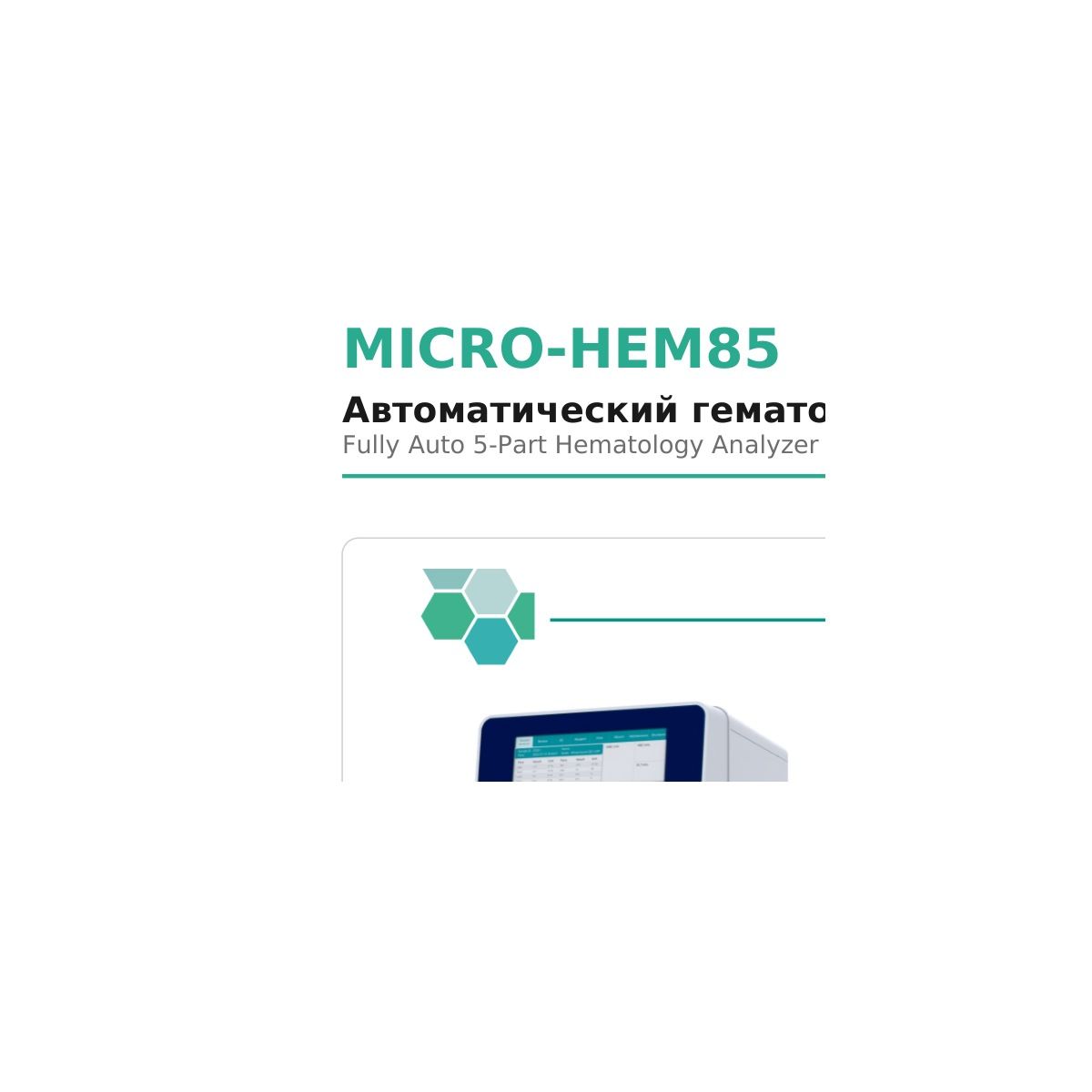 MICRO-HEM85 Microsystem