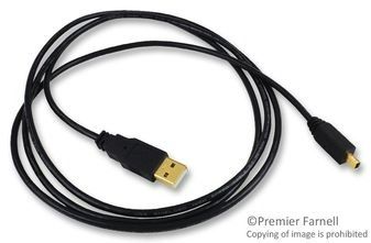 6FT USB 2.0 HI-SPEED A TO MIN-B CABLE A TO 4PIN ROUND MIN-B