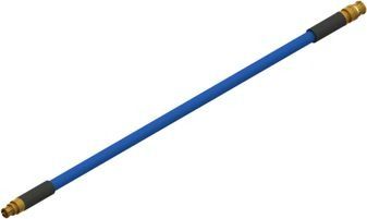 SMP Female to SMPM Female Cable Assembly for .085 Cable (OAL 12")