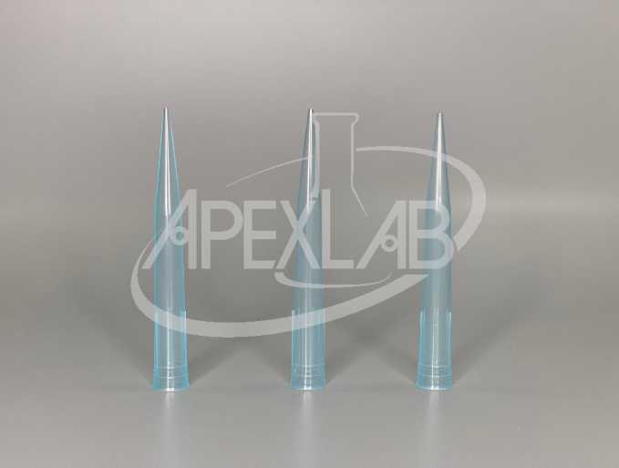 Наконечники 100-1000 мкл универсальные, ПП, голубые (500 шт/уп), ApexLab