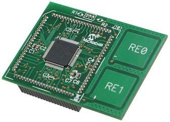 PIC18F66K80 Plug-In Module for PIC18 Explorer Board