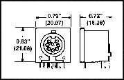 Conn Shielded Circular DIN RCP 5 POS Solder RA Thru-Hole 5 Terminal 1 Port Tube