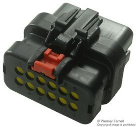 Conn Housing PL 12 POS 4.5mm Crimp ST Cable Mount