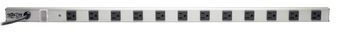 POWER STRIP 120V 5-15R 12 OUTLET 6FT CORD 36 INCH LENGTH MET