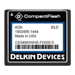 Compact Flash, 4GB, SLC, Ind Temp, UDMA 6, Fixed, DMA Enabled